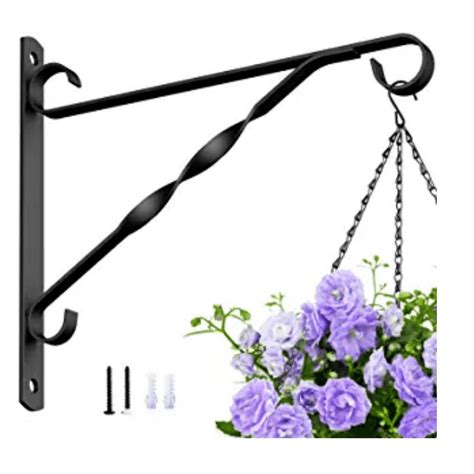 metal brackets to hang flower pots|plastic hanging baskets b&m.